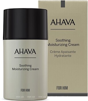 Фото Ahava крем после бритья Men успокаивающий увлажняющий 50 мл