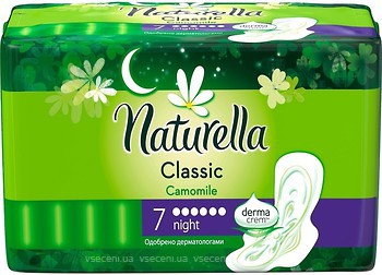Фото Naturella Classic Camomile Night 7 шт