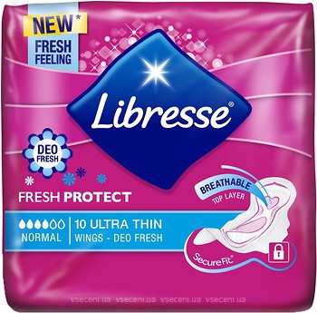 Фото Libresse Ultra Thin Normal Deo Soft 10 шт