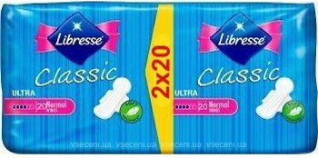 Фото Libresse Classic Ultra Clip Normal Duo Soft 2x 20 шт