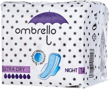 Фото Ombrello Ultra Night Dry 14 шт