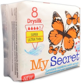 Фото My Secret Drysilk Super Ultra Thin 8 шт