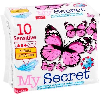 Фото My Secret Sensitive Normal Ultra Thin 10 шт