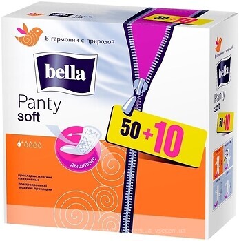 Фото Bella Panty Soft 60 шт