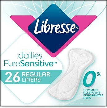 Фото Libresse Dailies Pure Sensitive Normal 26 шт