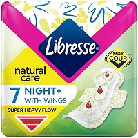 Фото Libresse Natural Care 7 Night+ With Wings 7 шт