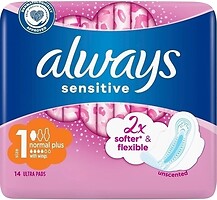 Фото Always Sensitive Normal Plus 14 шт