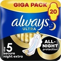 Фото Always Ultra Secure Night Extra 64 шт