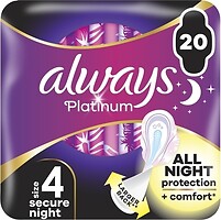 Фото Always Platinum Secure Night 20 шт