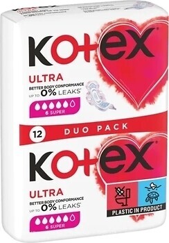 Фото Kotex Ultra Super 12 шт