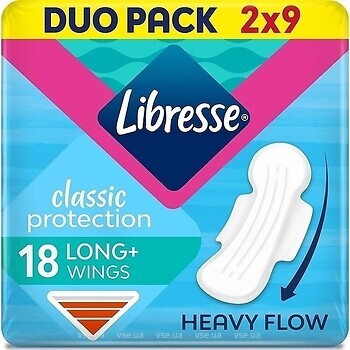 Фото Libresse Classic Protection Long+ 18 шт