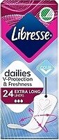 Фото Libresse Dailies V-Protection & Freshness Extra Long 24 шт