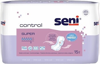 Фото Seni Control Super 15 шт