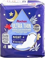 Фото Ашан Ultra Thin Night+ 9 шт