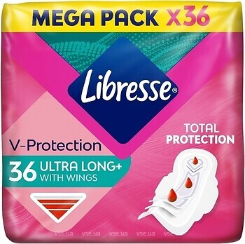 Фото Libresse V-Protection Ultra Long 36 шт