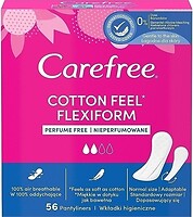 Фото Carefree Cotton Feel FlexiForm 56 шт