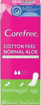 Фото Carefree Cotton Feel Normal Aloe 20 шт