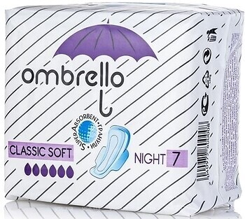 Фото Ombrello Classic Soft Night 7 шт