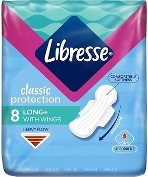Фото Libresse Classic Protection Long+ 8 шт
