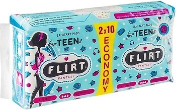 Фото Fantasy Flirt Ultra Teen Line Cotton & Care Light 20 шт (WKL03G)