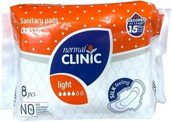 Фото Normal Clinic Classic Line Silk Feeling Light 8 шт (NCF15K)