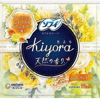 Фото Unicharm Kiyora Luxury 72 шт