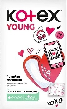 Фото Kotex Young Normal 40 шт