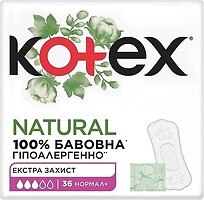 Фото Kotex Natural Normal+ 2x 36 шт
