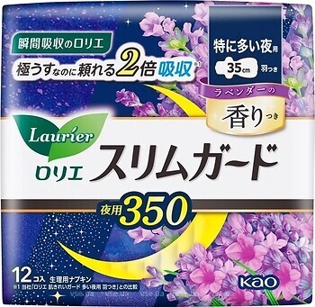 Фото Kao Laurier Special Extra Heavy Night Use Slim 12 шт (4901301393388)