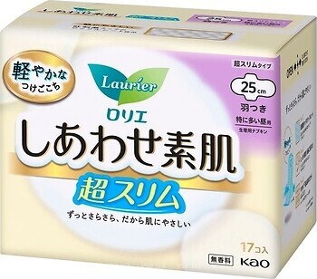 Фото Kao Laurier Happy Skin Extra Heavy Day Use Slim 17 шт (4901301282750)