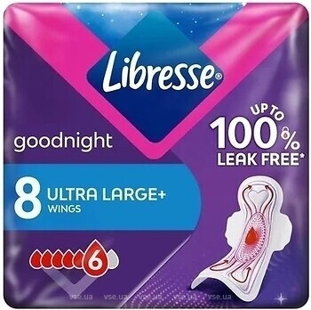 Фото Libresse Ultra Large+ Goodnight 26 шт