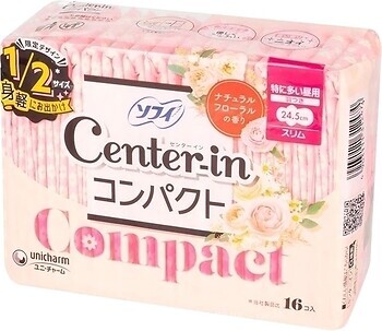 Фото Unicharm Center-In Compact 1/2 Day Use 16 шт (4903111312474)