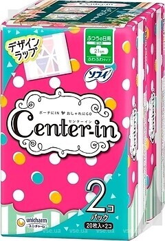 Фото Unicharm Center-In Soft and Fluffy Day Use 40 шт (4903111367979)