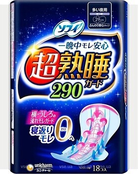 Фото Unicharm Sofy Deep Sleep Guard Night 18 шт (4903111359387)