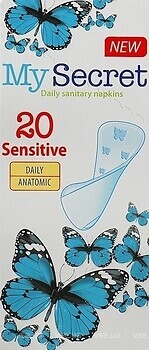 Фото My Secret Sensitive Daily Anatomic 20 шт