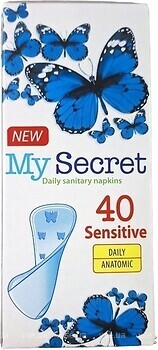 Фото My Secret Sensitive Daily Anatomic 40 шт