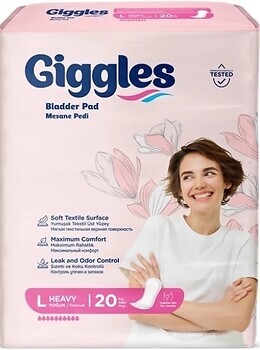 Фото Giggles Bladder Pad L 20 шт