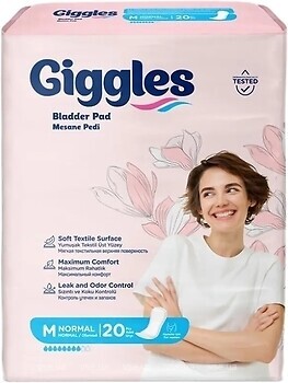 Фото Giggles Bladder Pad M Normal 20 шт