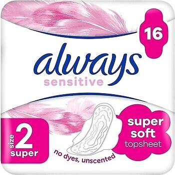 Фото Always Sensitive Super 16 шт