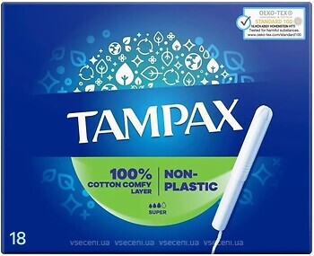 Фото Tampax Compak Super 18 шт