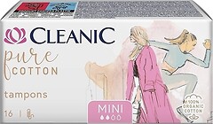 Фото Cleanic Pure Cotton Mini 16 шт