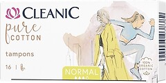 Фото Cleanic Pure Cotton Normal 16 шт