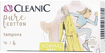 Фото Cleanic Pure Cotton Normal 16 шт