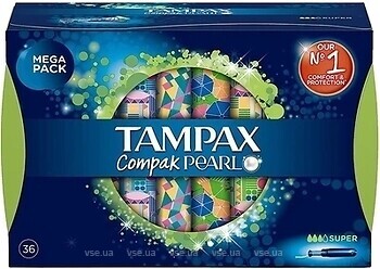 Фото Tampax Pearl Compak Super 36 шт
