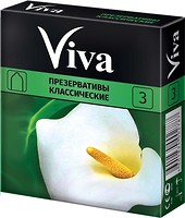 Фото Viva Классические презервативы 3 шт