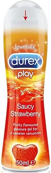 Фото Durex Play Saucy Strawberry интимная гель-смазка 50 мл
