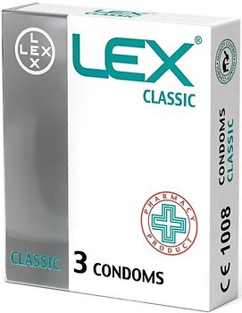 Фото LEX Classic презервативы 3 шт