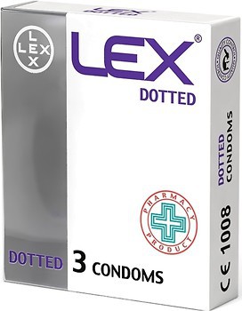 Фото LEX Dotted презервативы 3 шт