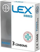 Фото LEX Ribbed презервативы 3 шт