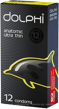 Фото Dolphi Anatomic Ultra Thin презервативы 12 шт